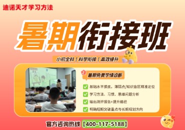 济南小学生补课推荐｜迪诺天才怎么样？槐荫区暑假衔接班&一对一