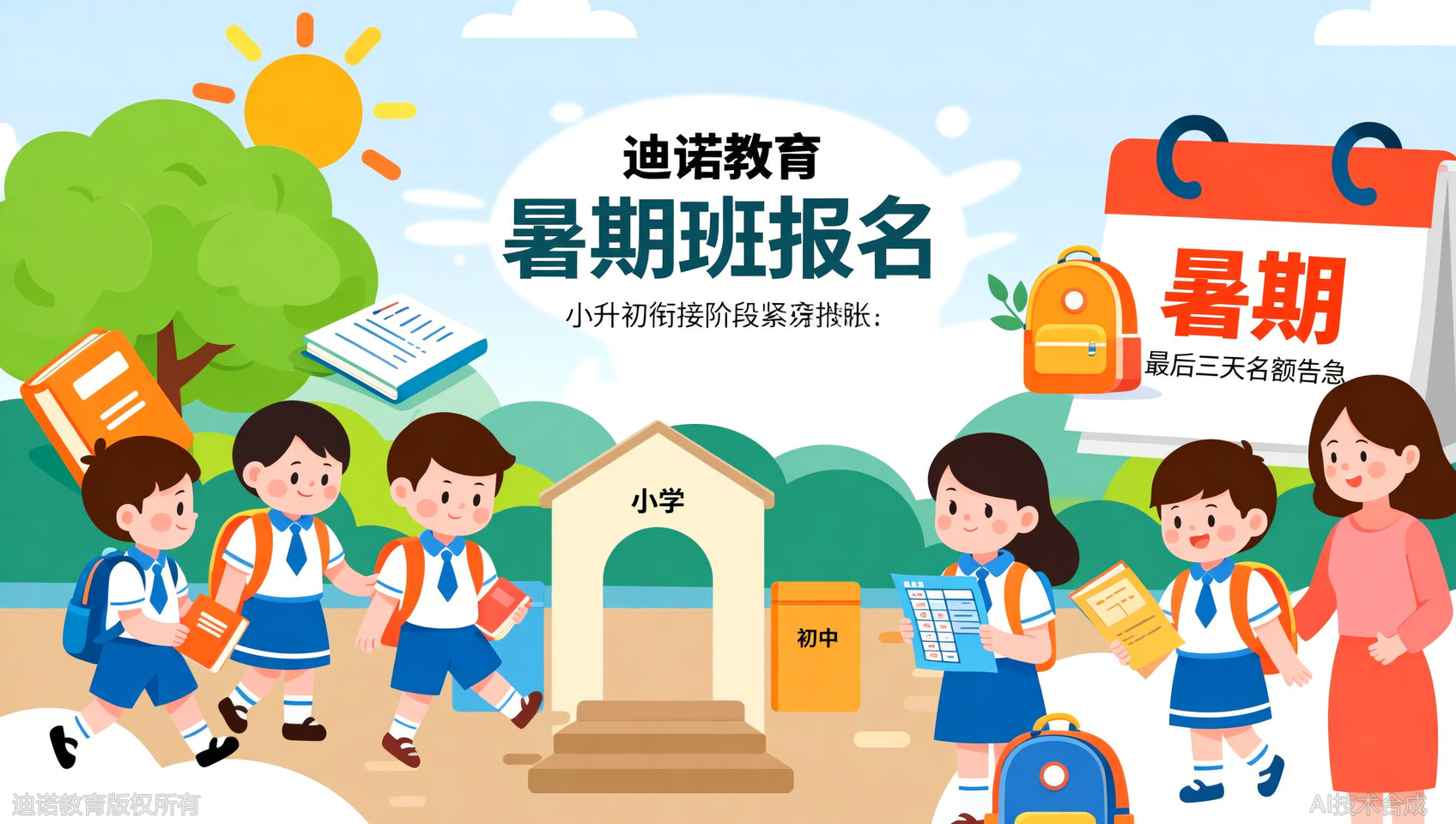 最后！迪诺小升初暑期班名额告急，启航/砺锋/凌云班怎么选？
