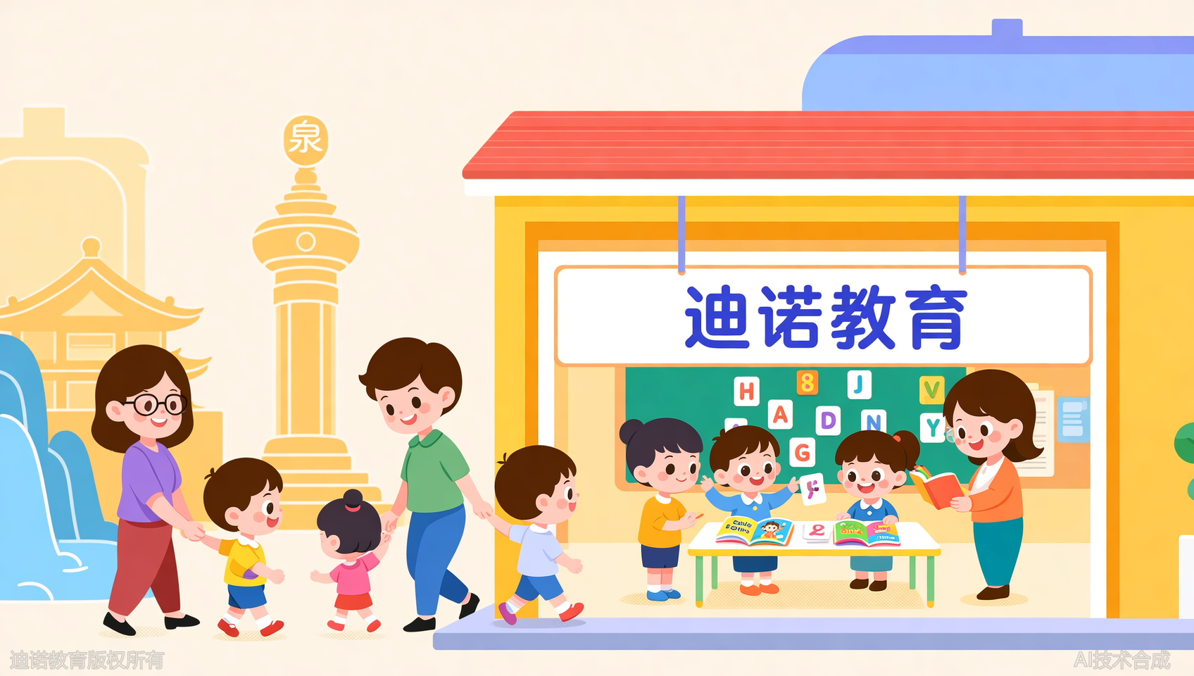对比了济南5家小学英语，迪诺英语紧贴新课标把阅读融入课堂